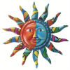 Metal Sun Wall Decor, Decorative