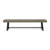 ACACIA WOOD BENCH GRAY