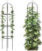 Metal Obelisk Trellis, Adjustable Heights Garden Trellis, Plant Assistant for Cucumbers, Rose, Tomato, Vines, Vegetables Trellis Cage