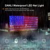 American Flag Net Light; Outdoor Waterproof Mesh Lights; LED String Light; Multicolor Lights