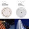 42 LED Solar Flagpole Light Garden Umbrella Light With Hook For Tent Camping