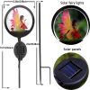 2pcs Fairy Solar Light Garden Decor; Fairy Decorative Garden LED Stake Lights For Walkway Yard Lawn Patio