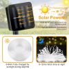 Solar Powered String Lights Outdoor 39.37FT 100 LED 8 Modes Solar Fairy Rope Lamp IP65 Waterproof Decorative Lights For Home Garden Parties