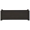 Garden Raised Bed PP Anthracite 39.4"x16.9"x13.8"