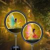 2pcs Fairy Solar Light Garden Decor; Fairy Decorative Garden LED Stake Lights For Walkway Yard Lawn Patio