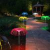 5 In 1 Outdoor Solar Light Jellyfish Landscape Stake Decorative Lamp Light