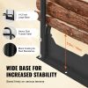 VEVOR 12.7FT Outdoor Firewood Rack with Cover, 152x14.2x46.1in,Heavy Duty Firewood Holder & 600D Oxford Waterproof Cover for Fireplace, Patio