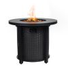 30inch Propane Round Fire Table 40000BTU Propane Fire Pit Table