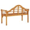 Patio Bench 49.2" Solid Wood Acacia