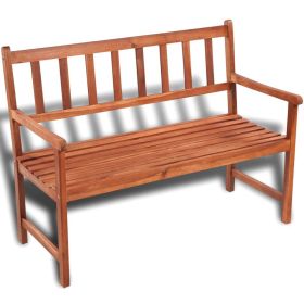 Patio Bench 47.2" Solid Acacia Wood