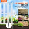 VEVOR 48" W x 48" H Vinyl Privacy Fence Panels, Air Conditioner Fence, Outdoor Privacy Screens for Trash Can, Pool Equipment Enclosure