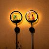 2pcs Fairy Solar Light Garden Decor; Fairy Decorative Garden LED Stake Lights For Walkway Yard Lawn Patio