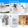 LED Christmas Snowman Decoration Light Collapsible Battery Operated