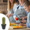 Cactus Toothpick Holder, 3D Printed Cactus Toothpick Dispenser, House Plant Toothpick Cactus Hold, Toothpicks Holder Decorative