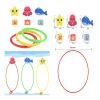 27PCS Pool Toys Games Set, Swimming Rings for Kids, Swim Thru Rings for Pool