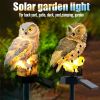 Vintage Owl Shaped Solar LED Light