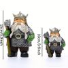 1pc Viking Victor Norse Gnome Statue, Viking Garden Gnome Figurines With Axe, Dwarf Ornaments