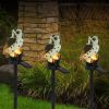 Solar Powered Owl Garden Light IP65 Waterproof LED