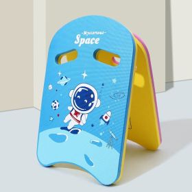 Swimming Floating Kickboard; Swimming Board; Training Aid For Children Toddlers (Color: Blue)