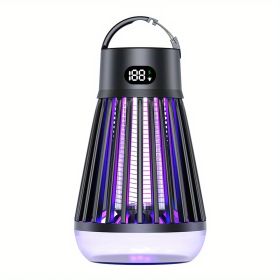 Bug Zapper Outdoor Electric (Color: J03-black)