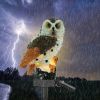 Solar Powered Owl Garden Light IP65 Waterproof LED