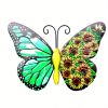 1pc/4pcs, Metal Butterfly Wall Art Decor, 3D Outdoor Sculpture Iron Hand-made Butterfly Wall Art