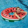 Inflatable Watermelon Swimming Ring